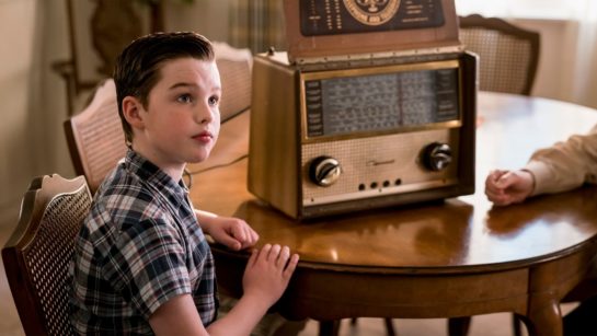 Кадр из 22 серии 2 сезона сериала «Детство Шелдона»