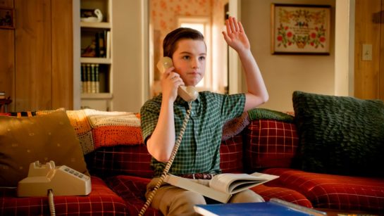 Кадр из 13 серии 4 сезона сериала «Детство Шелдона»